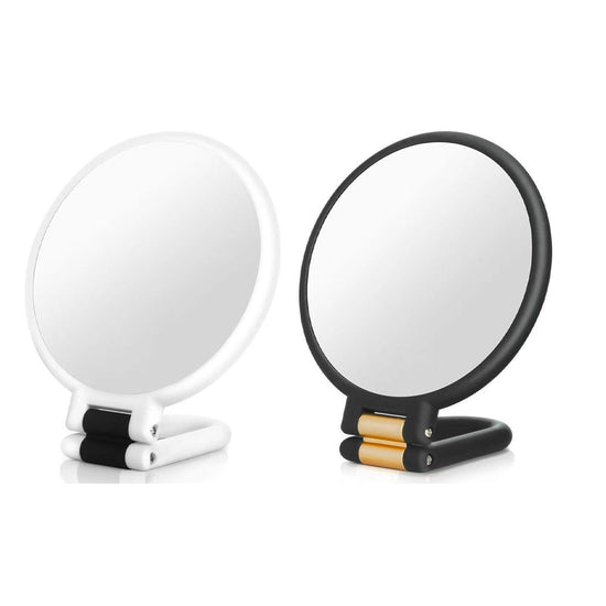 Makeup Mirror Handheld Magnifying Mirror 30X Portable Mirror Compact Travel Tool - Black