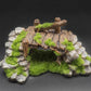 1-Piece Resin Moss Bridge Aquarium Decoration