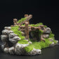 1-Piece Resin Moss Bridge Aquarium Decoration