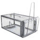 Humane Rat Trap Cage Live 1 Door Animal Catch Pest Rodent Mouse Bait Control Box