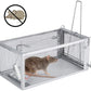 Humane Rat Trap Cage Live 1 Door Animal Catch Pest Rodent Mouse Bait Control Box