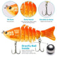 5PCS Faux Lure Set Fish Hard Fake Bait Fishing Lures Artificial Bait Tackle Gear