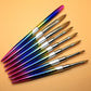 Kolinsky Acrylic Nail Art Brush Manicure Powder Professional Tools Size 2-18 - 16
