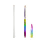 Kolinsky Acrylic Nail Art Brush Manicure Powder Professional Tools Size 2-18 - 16