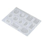 12 Silicone Moulds for DIY Jewellery Pendant Resin and Craft Making