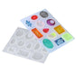 12 Silicone Moulds for DIY Jewellery Pendant Resin and Craft Making