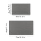 Anti Slip Bathroom Mat Non Slip Shower Floor Mat Quick Dry Soft Comfortable Rug - Grey-45x75cm