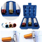 3PCS Deep Impact Nut Socket Set 17mm 19mm 21mm for Alloy Wheels