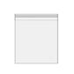 100Pcs Self-Adhesive Clear Opp Cellophane Bags with Air Hole - 40*46+4cm