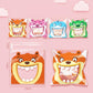 500 Pack Self Adhesive Cookie Packaging Bags Vibrant Designs OPP Material - Big Mouth Cartoon 14*14*3cm
