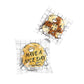500 Pack Self Adhesive Cookie Packaging Bags Vibrant Designs OPP Material - Big Mouth Cartoon 14*14*3cm