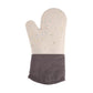 Silicone Oven Mitts Long Heat Resistant Anti-Hot Microwave Insulation Gloves - Grey