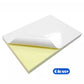 A4 Self Adhesive Sticker Paper Sheet Label Laser Inkjet Print Mailing Address - White Matte 3x9 *100 PCS