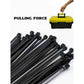 50X Cable Ties Zip Ties Nylon Uv Stabilised Black Cable Tie - 10*1020mm White