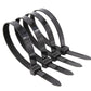 50X Cable Ties Zip Ties Nylon Uv Stabilised Black Cable Tie - 10*1020mm White
