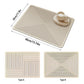 2PCS Kitchen Absorbent Pad Heat Insulation Mat Anti Slip Draining Pad Countertop - Type B