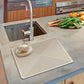 2PCS Kitchen Absorbent Pad Heat Insulation Mat Anti Slip Draining Pad Countertop - Type B