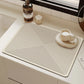 2PCS Kitchen Absorbent Pad Heat Insulation Mat Anti Slip Draining Pad Countertop - Type B