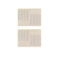 2PCS Kitchen Absorbent Pad Heat Insulation Mat Anti Slip Draining Pad Countertop - Type A