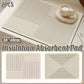 2PCS Kitchen Absorbent Pad Heat Insulation Mat Anti Slip Draining Pad Countertop - Type A