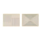 2PCS Kitchen Absorbent Pad Heat Insulation Mat Anti Slip Draining Pad Countertop - Type A