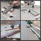Adjustable Cutting Machine Support Frame Table Saw Stand Roller Support 2pcs