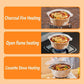 10PCS Duty Aluminum Foil Pots for Hotpot Camping Picnic Tinfoil field cutlery - 4000ml