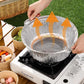 10PCS Duty Aluminum Foil Pots for Hotpot Camping Picnic Tinfoil field cutlery - 4000ml