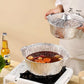 10PCS Duty Aluminum Foil Pots for Hotpot Camping Picnic Tinfoil field cutlery - 4000ml