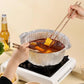 10PCS Duty Aluminum Foil Pots for Hotpot Camping Picnic Tinfoil field cutlery - 4000ml