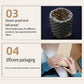 Cowhide Pressure Bubble Paper Roll Shock Absorbing Biodegradable Cushioning Wrap - 28x50m