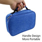 Large Capacity Waterproof Pen Pouch Pencil Case Student Stationery Storage Bag - Grey