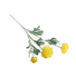 5pcs Artificial Peony Silk Flowers Bouquet Decor Faux Floral Arrangements - Purple Red