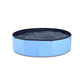 Pet Swimming Pool Foldable Portable Pool for Dogs Outdoor Summer Play - Blue-80x20cm