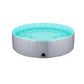 Pet Swimming Pool Foldable Portable Pool for Dogs Outdoor Summer Play - Blue-80x20cm