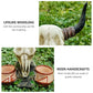 Bull Head Reptile Water Bowl Resin Reptile Dish Decor