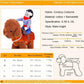 Halloween Dog Costume Pet Accessories Funny Dress Up for Small Medium Dogs - Deadly Doll-S