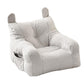 Small Sofa Chair Couch for Living Room Family Pet Furniture Comfortable Seat - White
