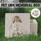 Resin Animal Pet Urn For Dogs Cats Moistureproof Memorial Storage For Pet Ashes - Cat