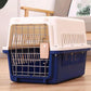 L Size Dog Cat Rabbit Portable Tote Crate Pet Carrier Kennel Travel Airline Carry Bag - Brown