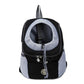 L Size Puppy Travel Mesh Pet Dog Carrier Backpack Front Travel Portable Shoulder Bag - Blue