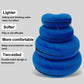 Grey Pet Dog Inflatable Soft Healing Collar Cone Wound Medical Cat Protective Jackets - XL (45*44CM)