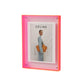 Acrylic Photo Frame Double-Sided Clear Display with Screw Mount – 16x21cm - Green