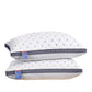 1/2PCS Hotel Style Polyester Fibre Pillow Washable High Rebound Support - 800g-2pcs