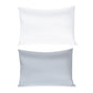 Silk Envelope Pillowcase Soft Satin Protective Cover for Bed Sleep Comfort - White