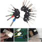76Pcs/Set Pin Ejector Wire Kit Extractor Auto Terminal Removal Connector Tool