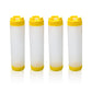 16oz Plastic Sauce Dispenser Bottles Large Capacity Double-ended Squeeze Bottles - Red