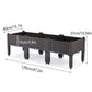 Outdoor Rectangular Balcony Vegetable Planter Box Garden Flower Planting