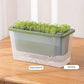Balcony Vegetable Pot Planter Lazy Self Priming Flower Pot for Indoor Gardening - Green
