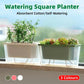 Balcony Vegetable Pot Planter Lazy Self Priming Flower Pot for Indoor Gardening - Green